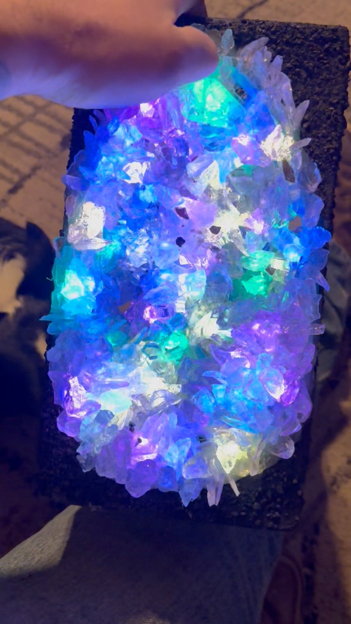 Geode Valentine’s Day box that lights up for Cason ️ ...