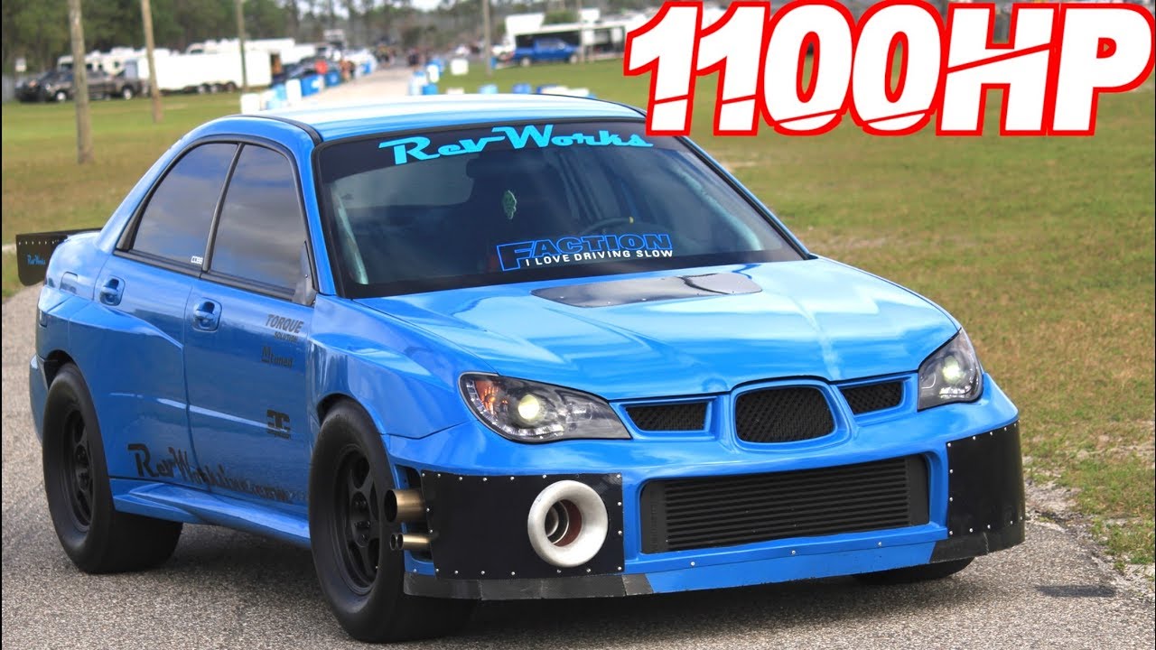 1100HP WRX on 46PSI - Two ROWDY Subarus Beat Everyone! (Sketchy passes ...
