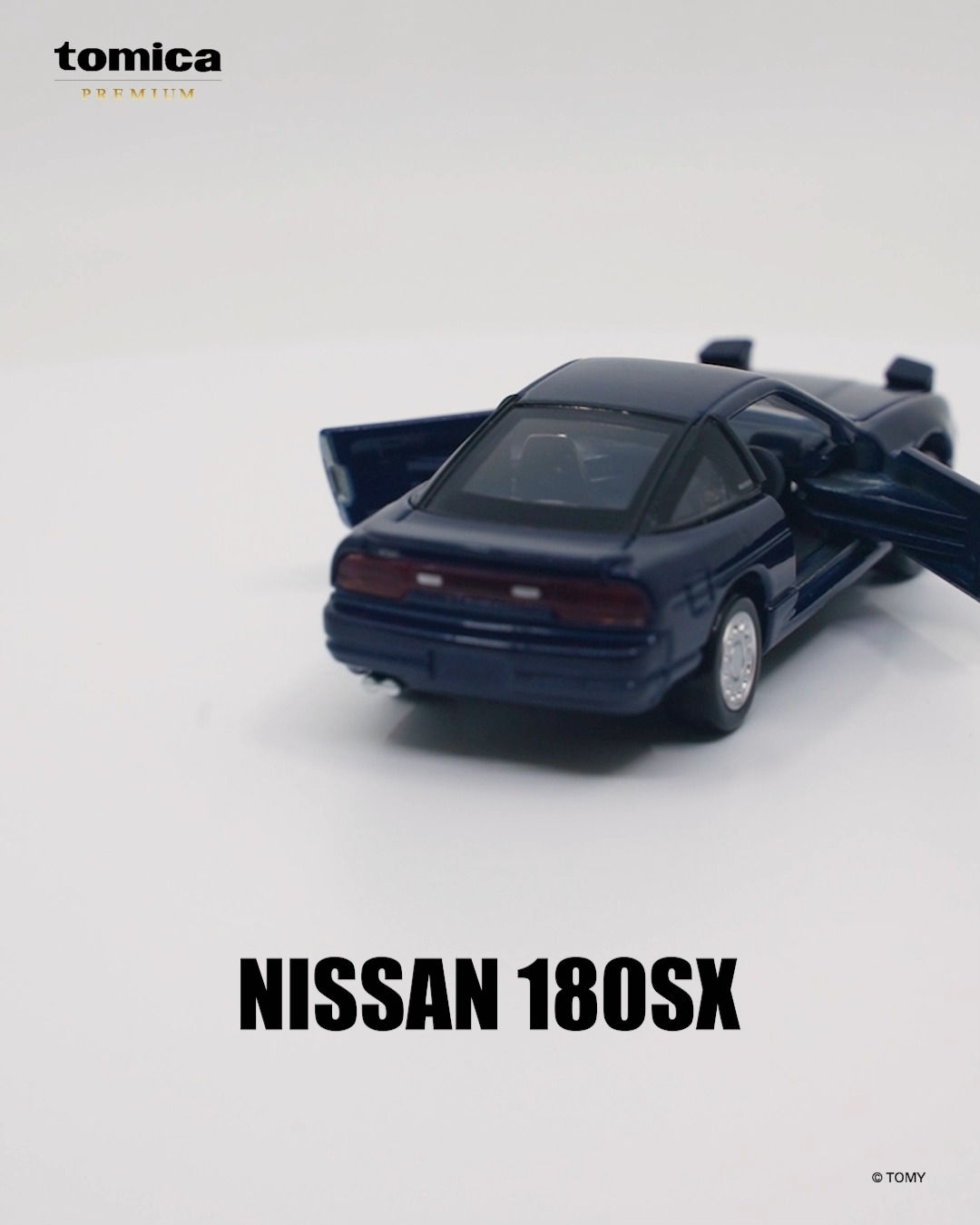 tomica PREMIUM】No.06 NISSAN 180SX ⏯Spin into the details! Check