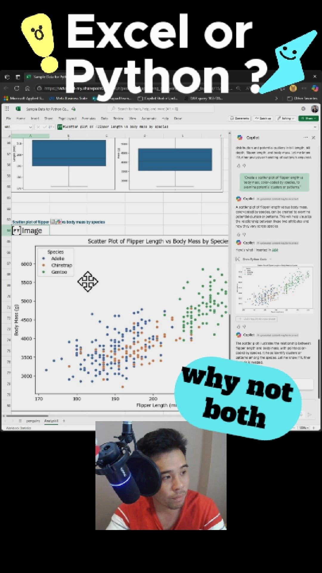 Python หรือ Excel ดี เลิกเถียงะมา run python ใน Excel ด้วย Copilot กัน ...