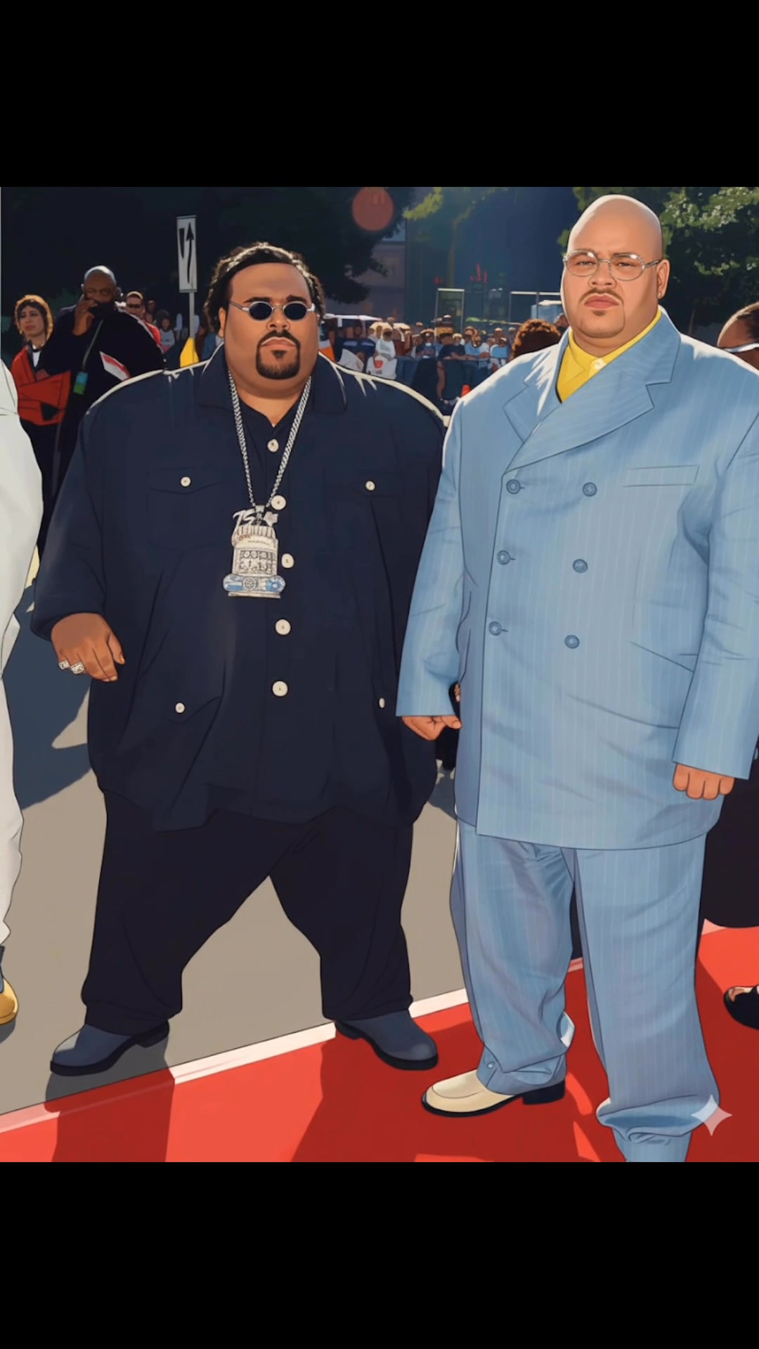Big Pun & Fat Joe in 1998 Twinz