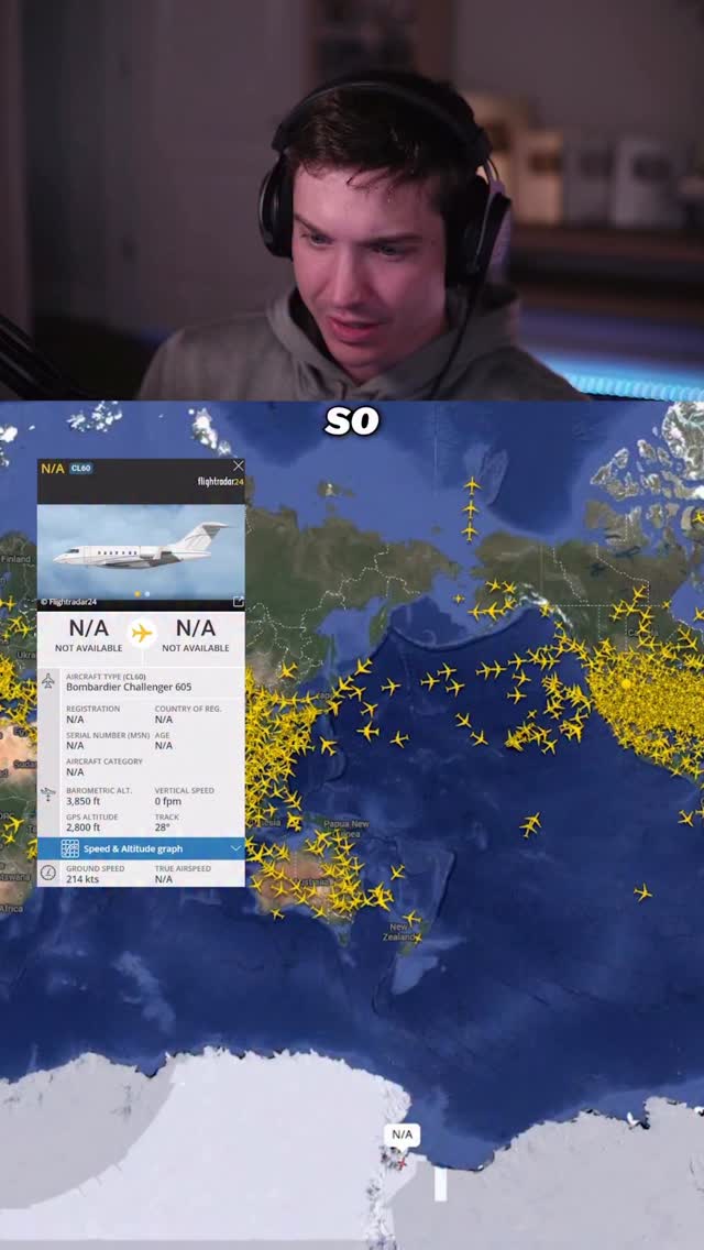 Private Jet in Antarctica #aviation #flightradar #privatejet # ...