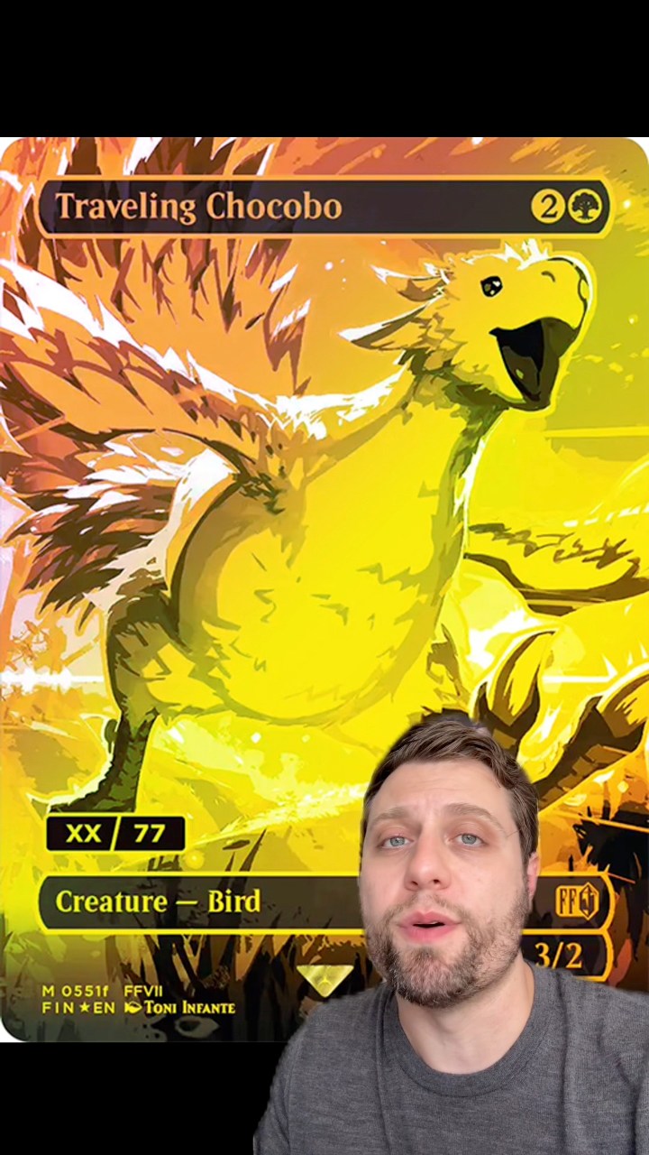 Gold Chocobo's low value in Magic: The Gathering