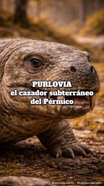 Purlovia fue un terapsido carnívoro que vivió hace aproximadamente 255 ...