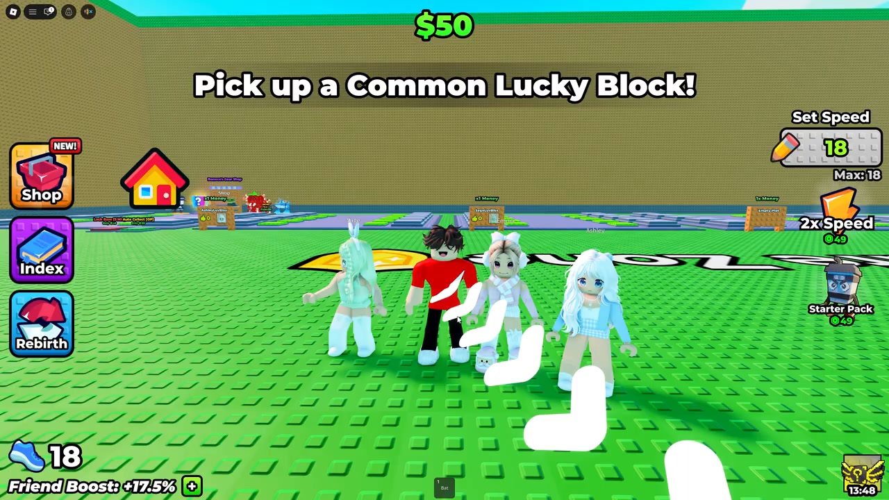 Roblox Escape Waves For Lucky Blocks... #techyplays #new #viral #video ...