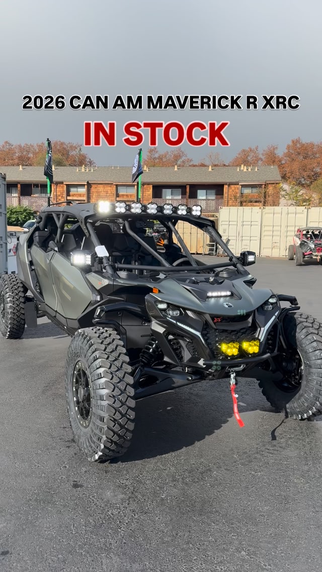2026 Can Am Maverick R Max XRC . In stock starting $51,499 before ...