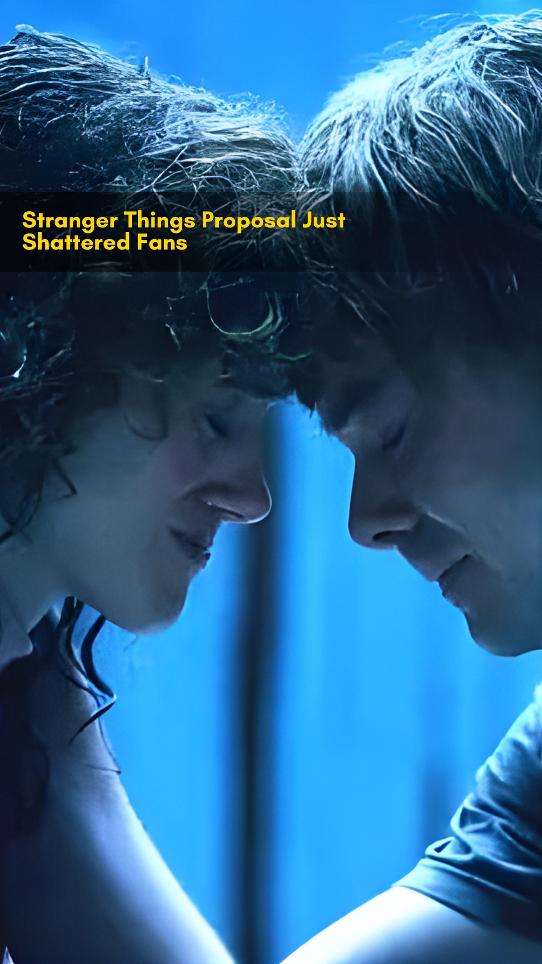 That emotional proposal scene in Stranger Things Season 5 wasn’t what ...