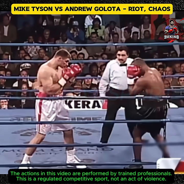 Mike Tyson vs Andrew Golota Riot, Chaos | Uptight | Facebook