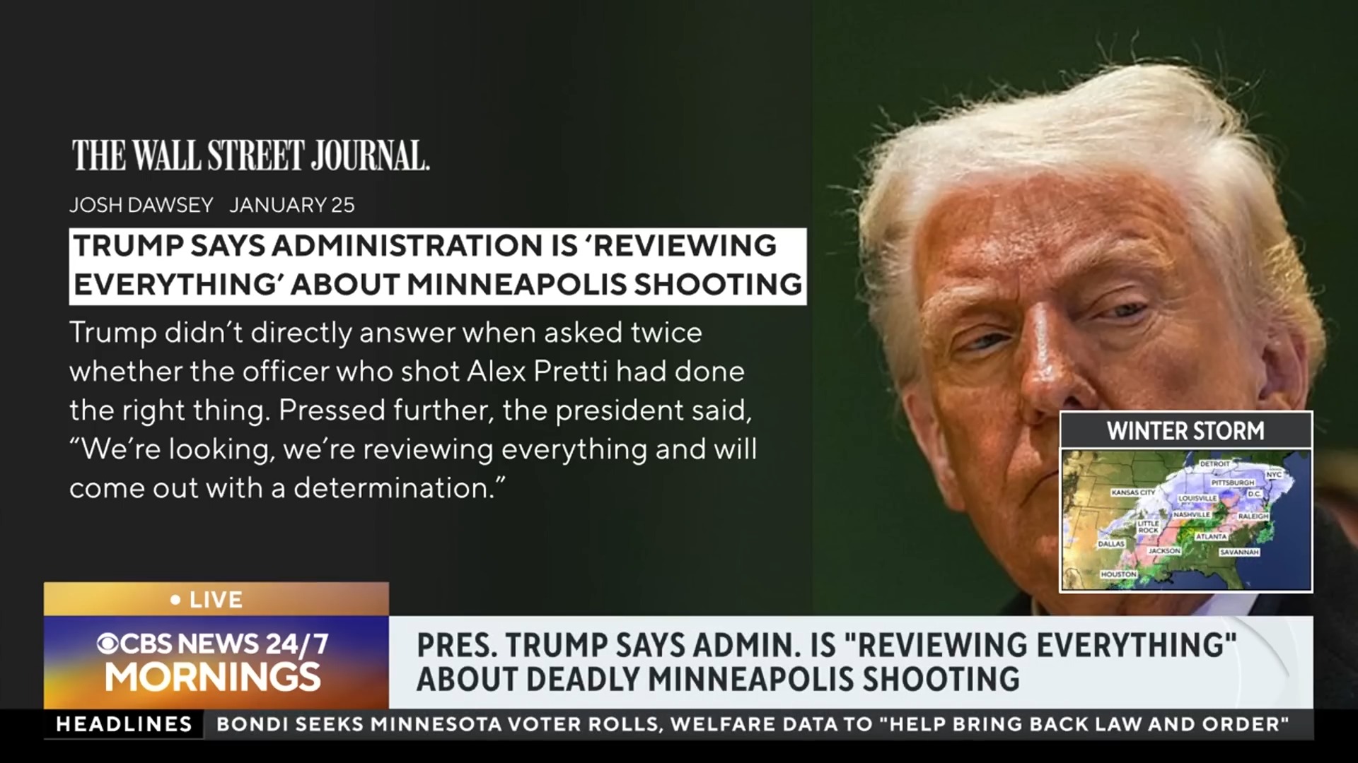 CBS News Trump says he's sending border czar Tom Homan to Minnesota ...