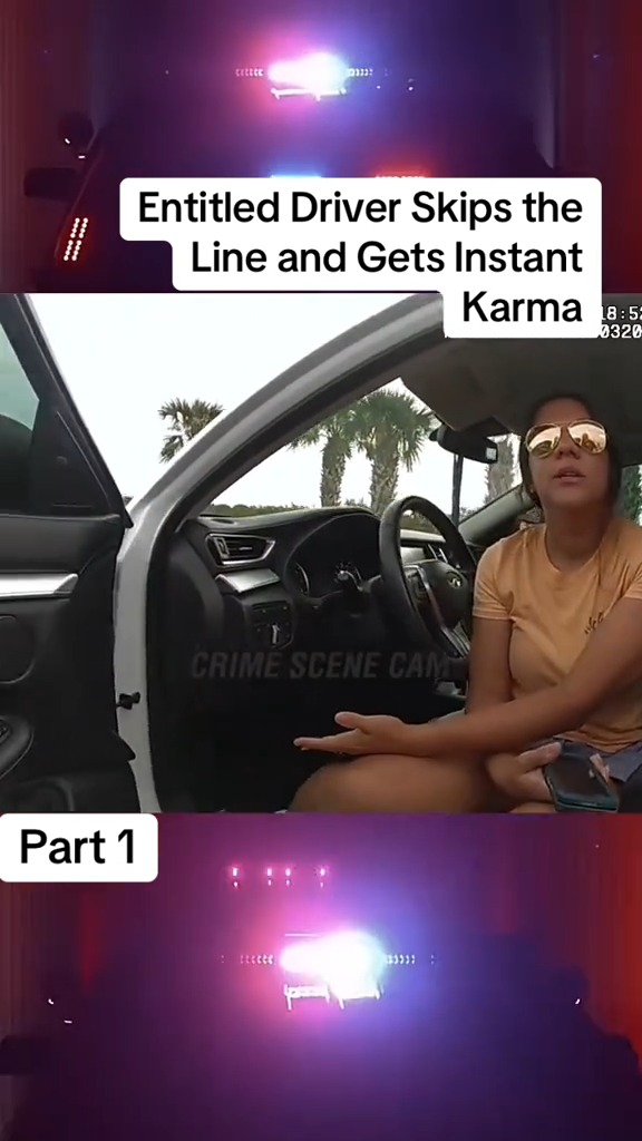Entitled Driver Skips the Line and Gets Instant Karma | Dashcam Nation ...