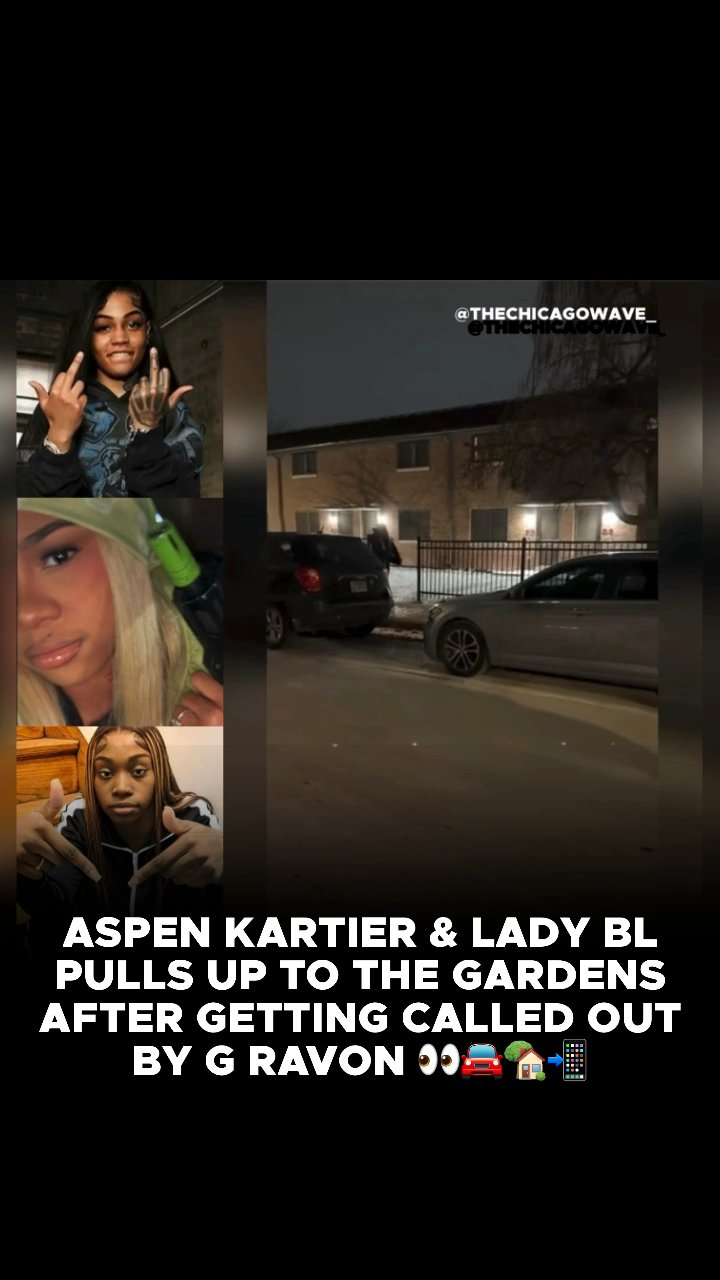 #AspenKartier & #LadyBinladen pull up to #GRavon’s hood for a music ...