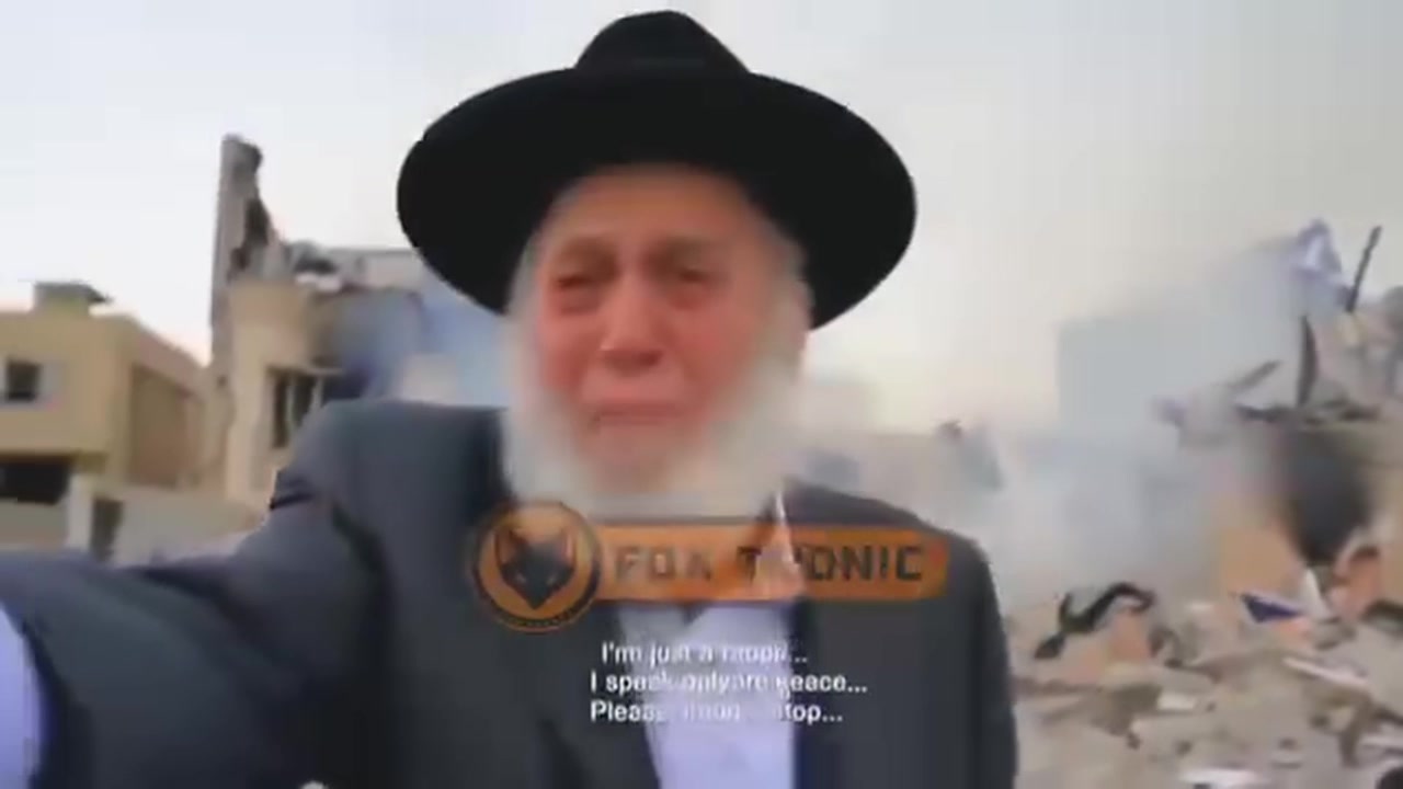 🛑 أنا عيني دمعت من الضحك حاخـ.ام إسـ.رائيلي يتوسّل إيـ.ران بوقف الهجمات ...
