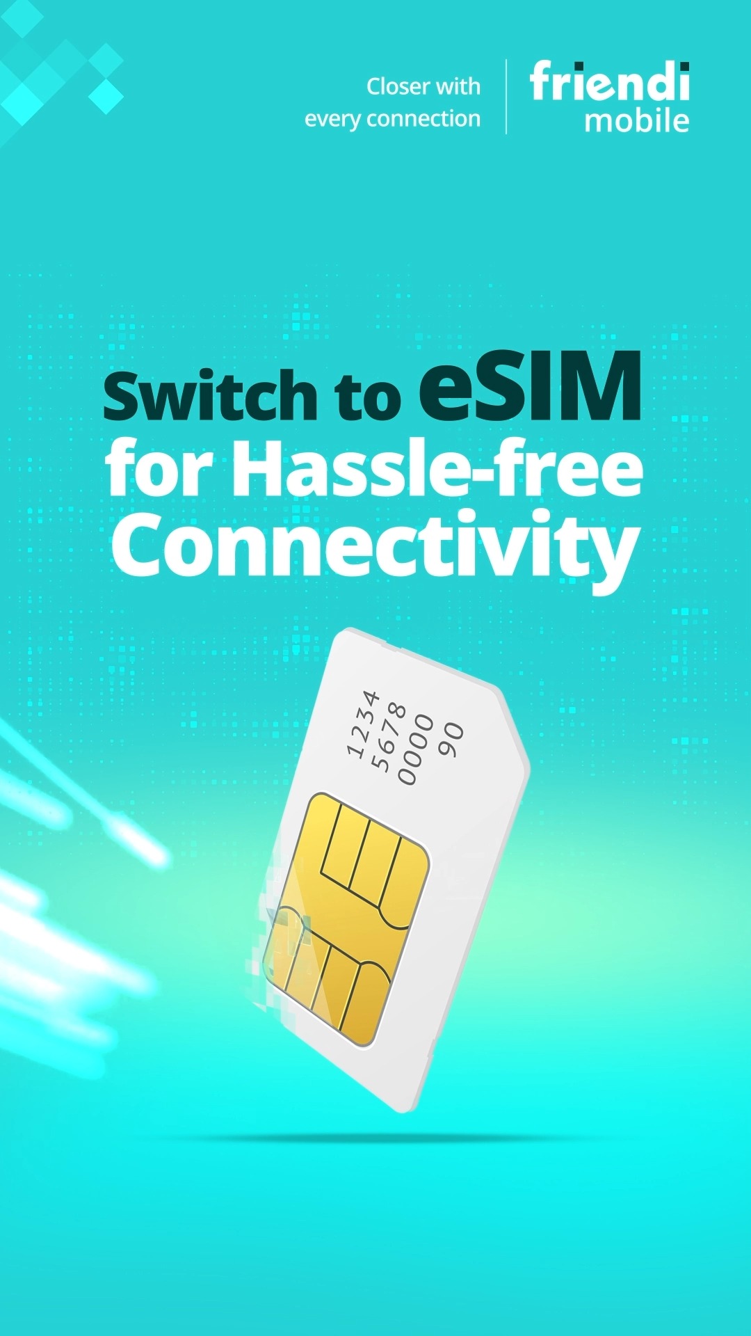 Goodbye SIM cards, hello eSIM! 📲 Quick, easy, and paperless. Available ...