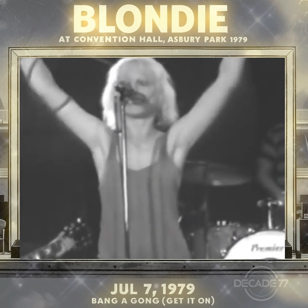On this date in 1979, BLONDIE set the stage alight at the