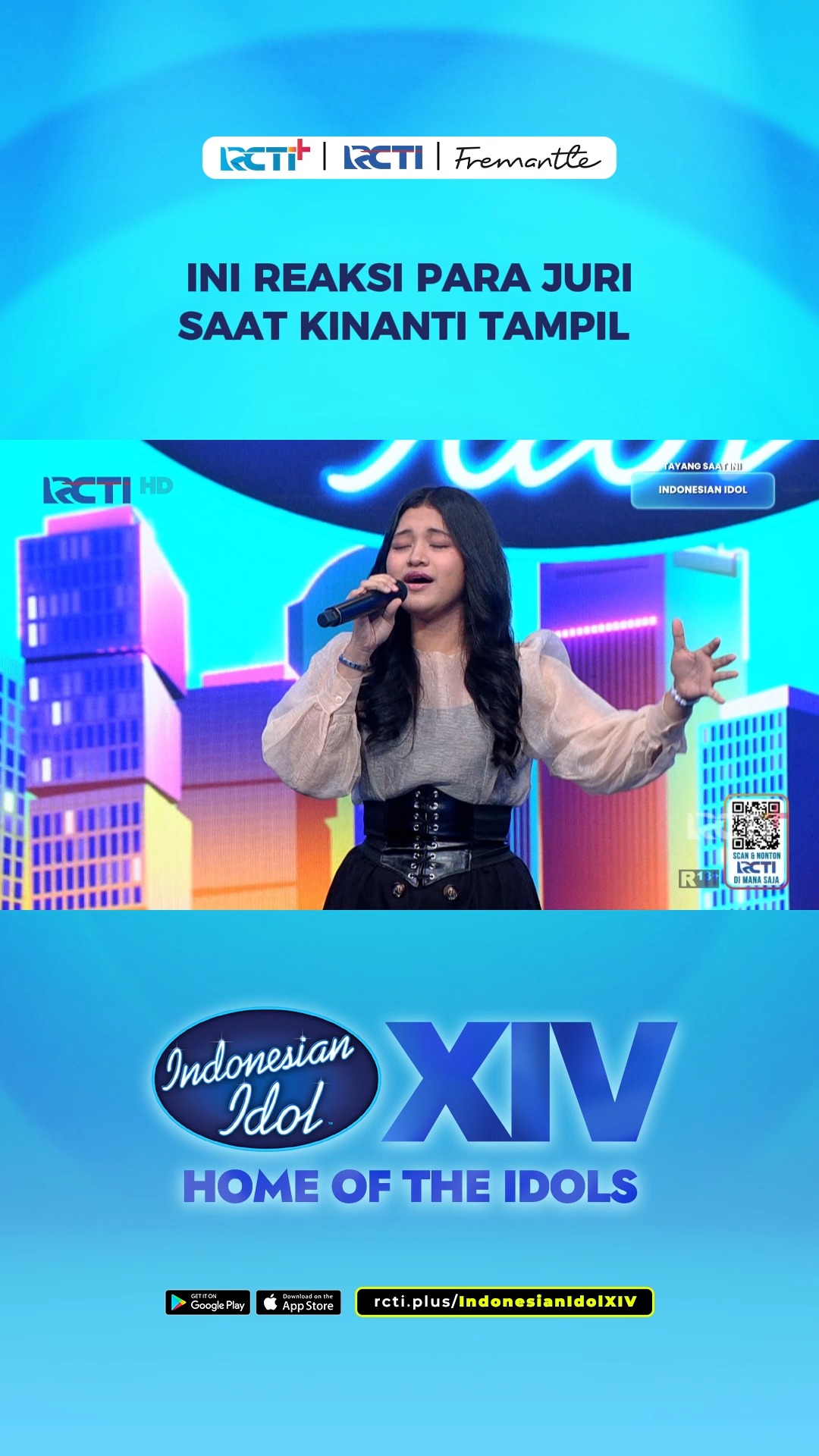 Ini reaksi para juri saat Kinanti tampil, ekspresinya terlihat ...