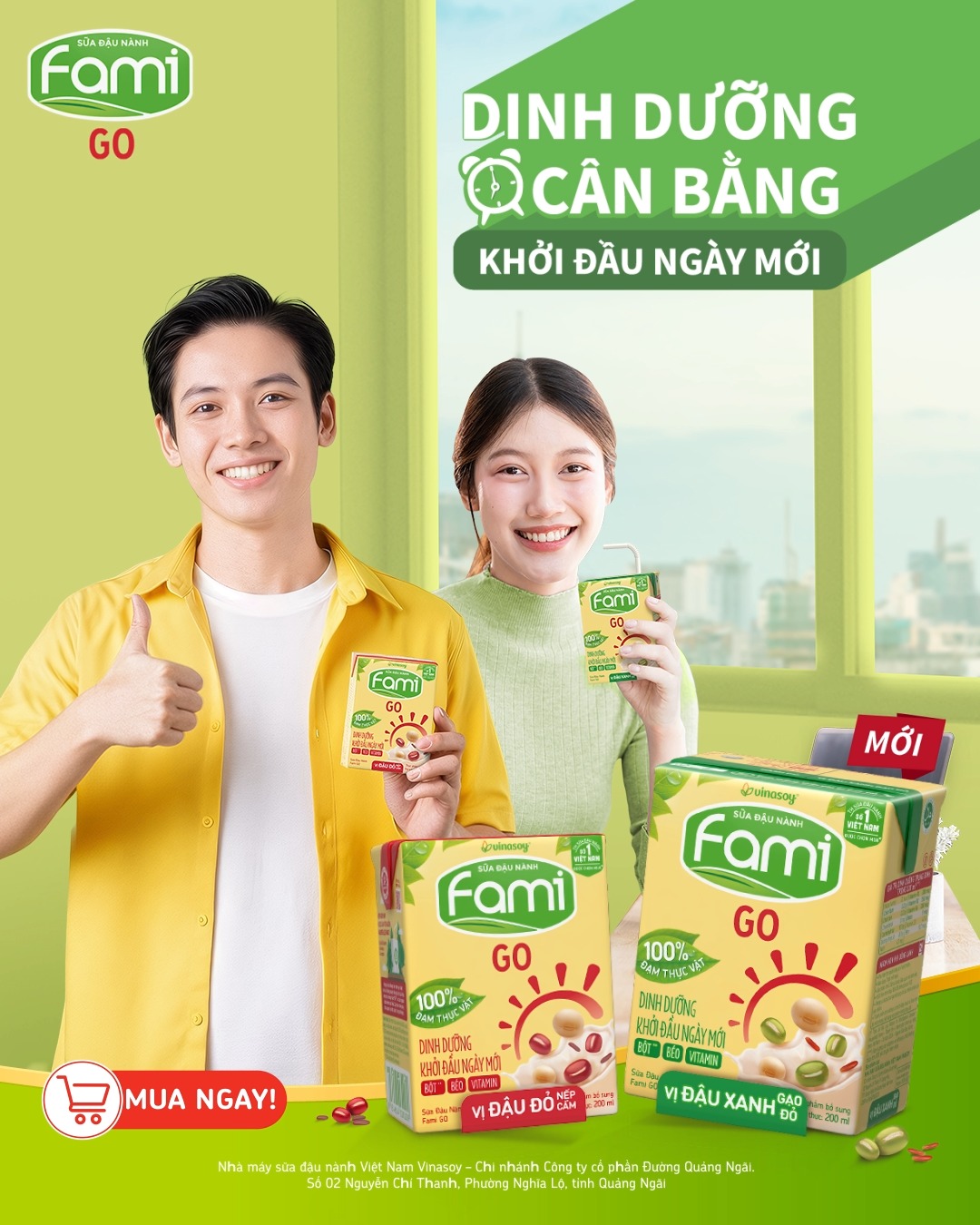 🌞 SÁNG UỐNG GÌ? CHỌN NGAY FAMI GO - DINH DƯỠNG CÂN BẰNG ĐỂ KHỞI ĐẦU ...
