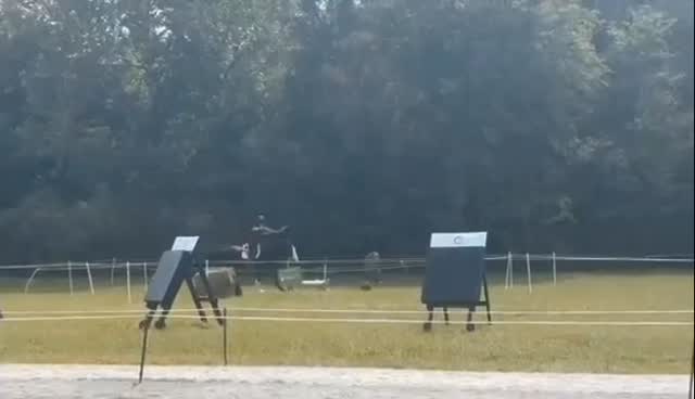 1700 meter hunt track at the IHAA World Championships 🐎🏹 this was my ...