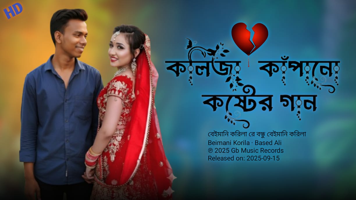 বেইমানি করিলা রে বন্ধু বেইমানি করিলা💔😢/Bangla music video🌹🔥#sadsong # ...
