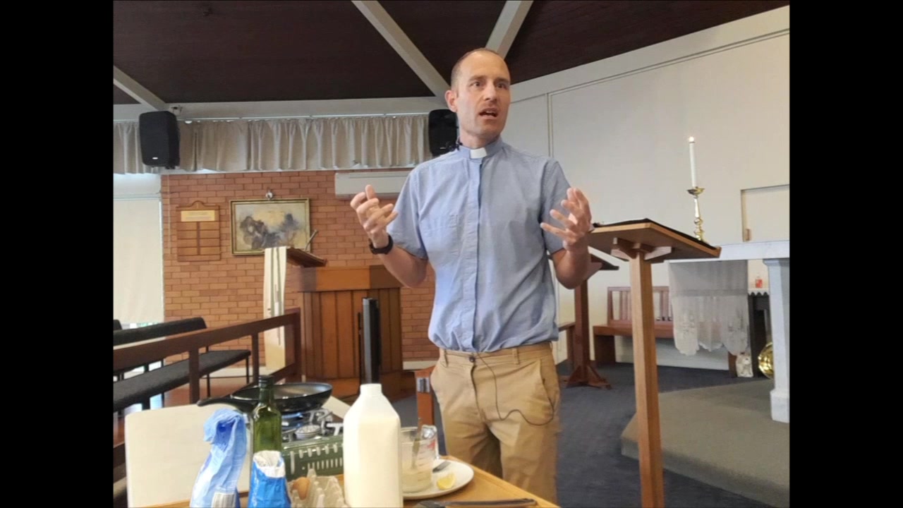 Pancake Preaching from our Parish Priest Tom Hunton! A 6-minute sermon ...