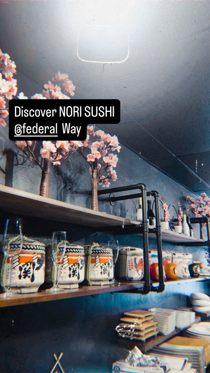 Noriページ Discover NORI. Everywhere. www.norisushiwa.com 📍32911 1st Ave S