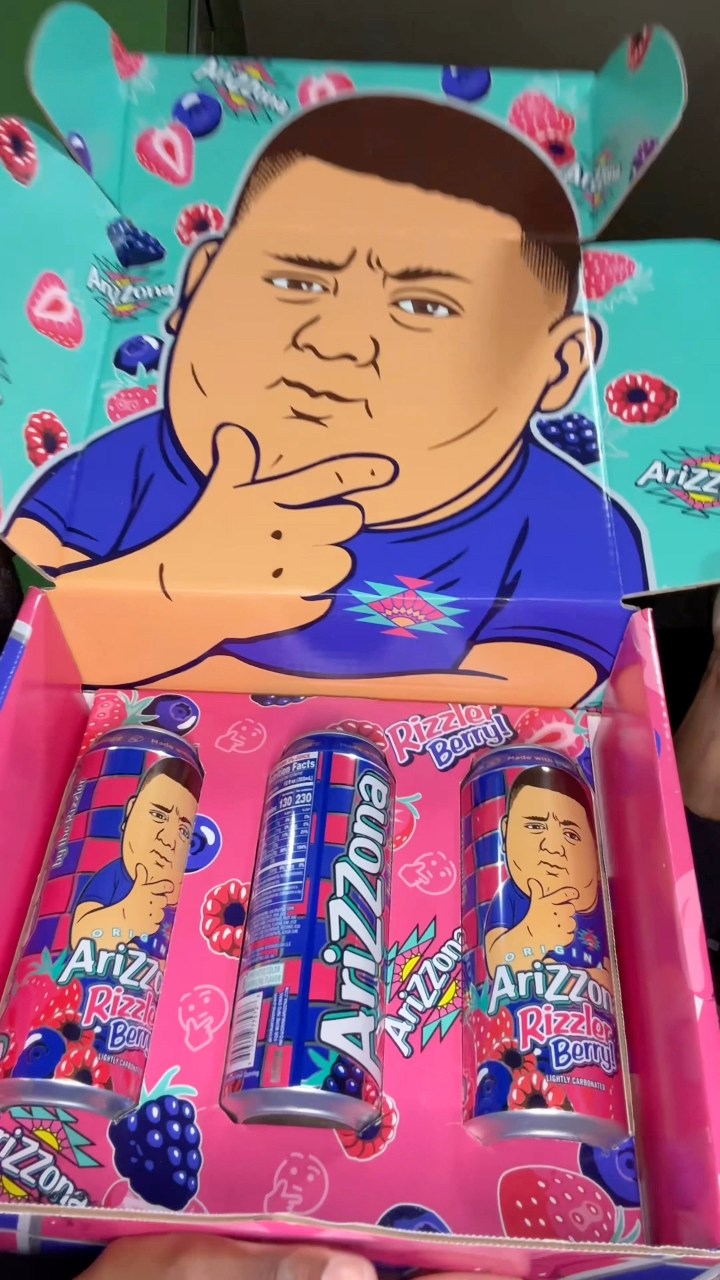 Thank you to The Rizzler and AriZona Iced Tea for the Rizzler Berry ...