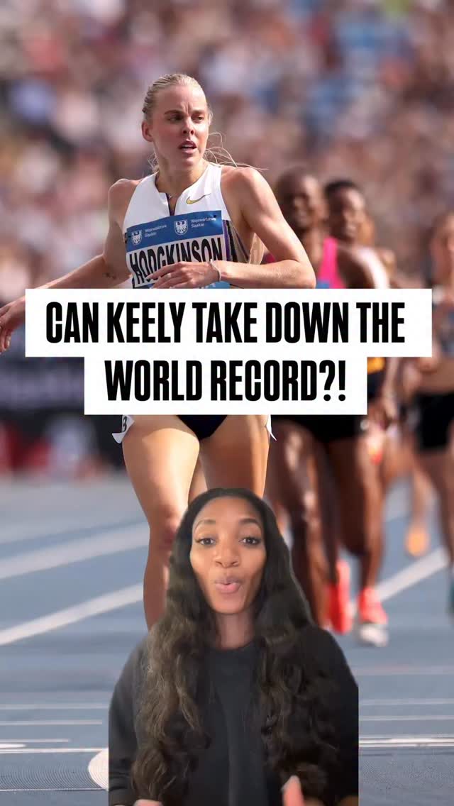 🚨 WORLD RECORD ALERT 🚨 Keely Hodgkinson is coming for 1:55.82 in Liévin ...