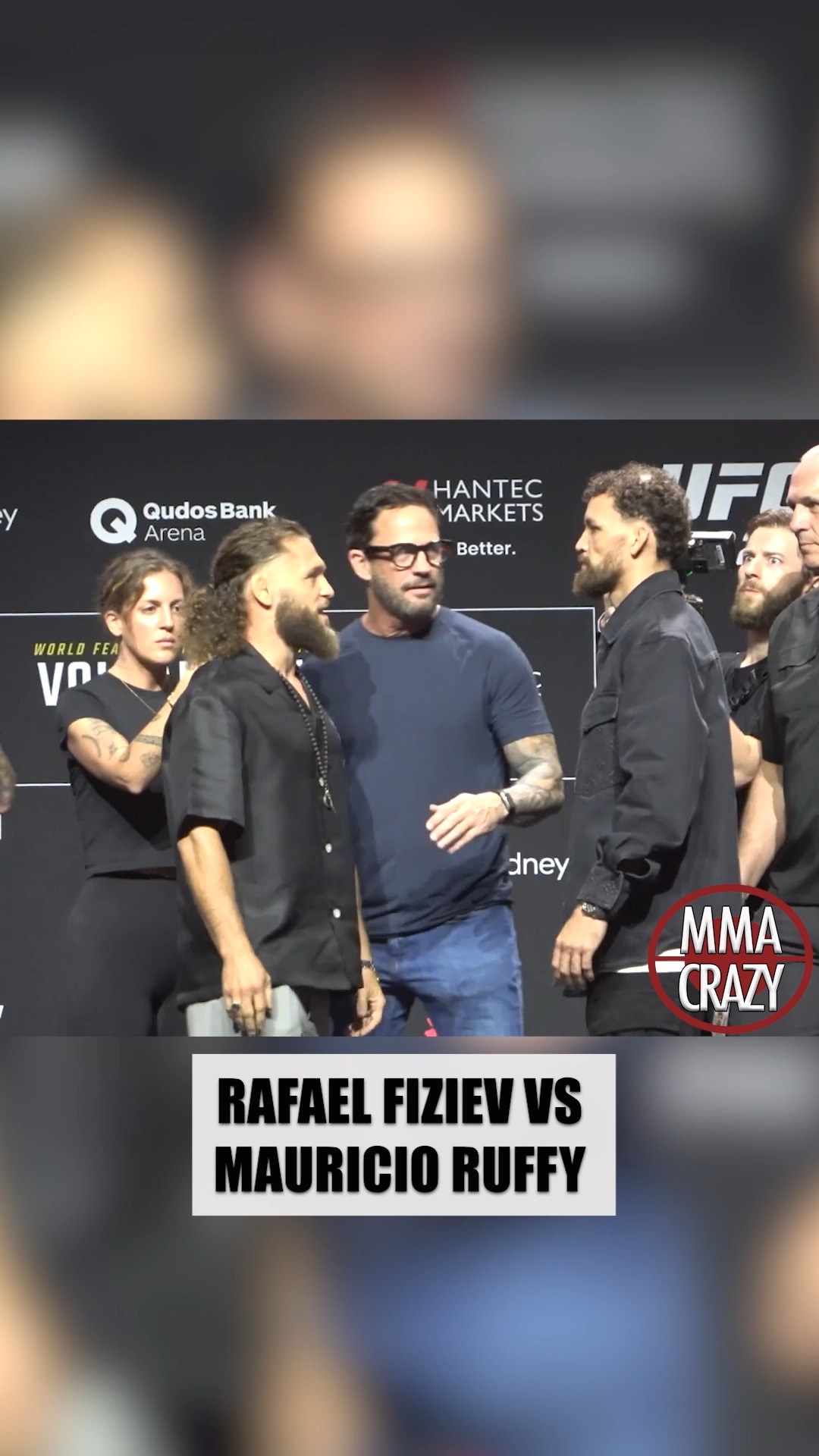 Rafael Fiziev and Mauricio Ruffy face off ahead of UFC 325 in Australia ...