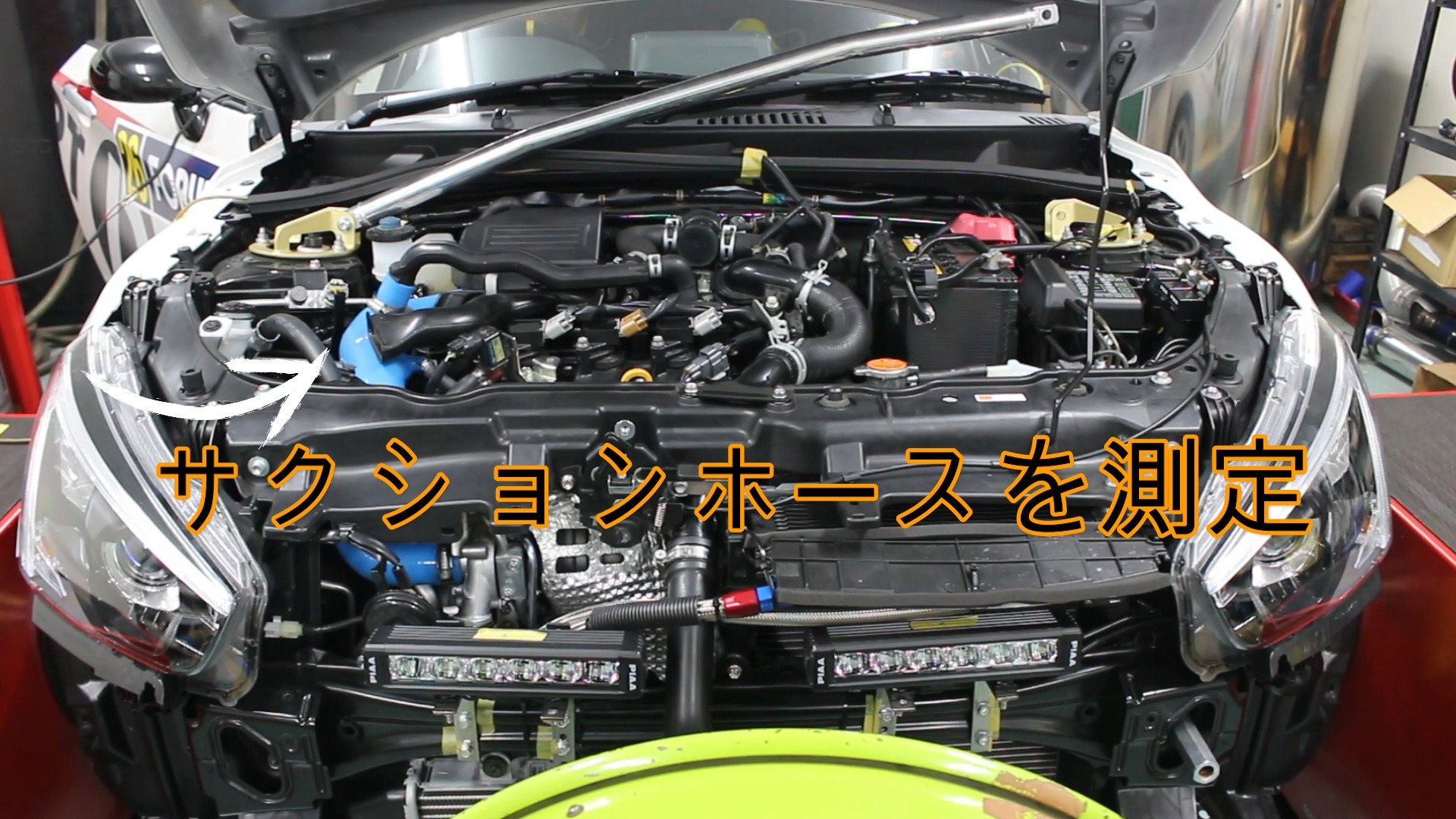 LA400Kコペンの吸気をノーマルから 耐圧インテークサクションホースに