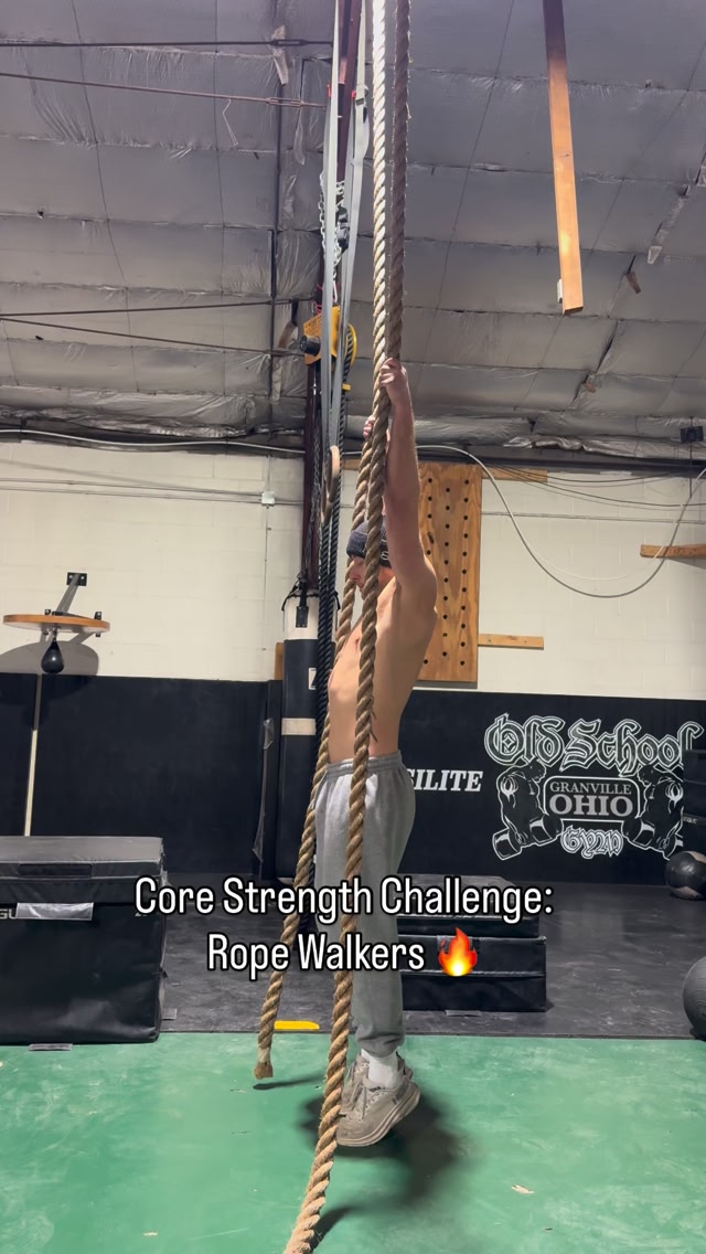 Core Strength Challenge: ROPE WALKERS 🔥 You’ve seen this one on the ...
