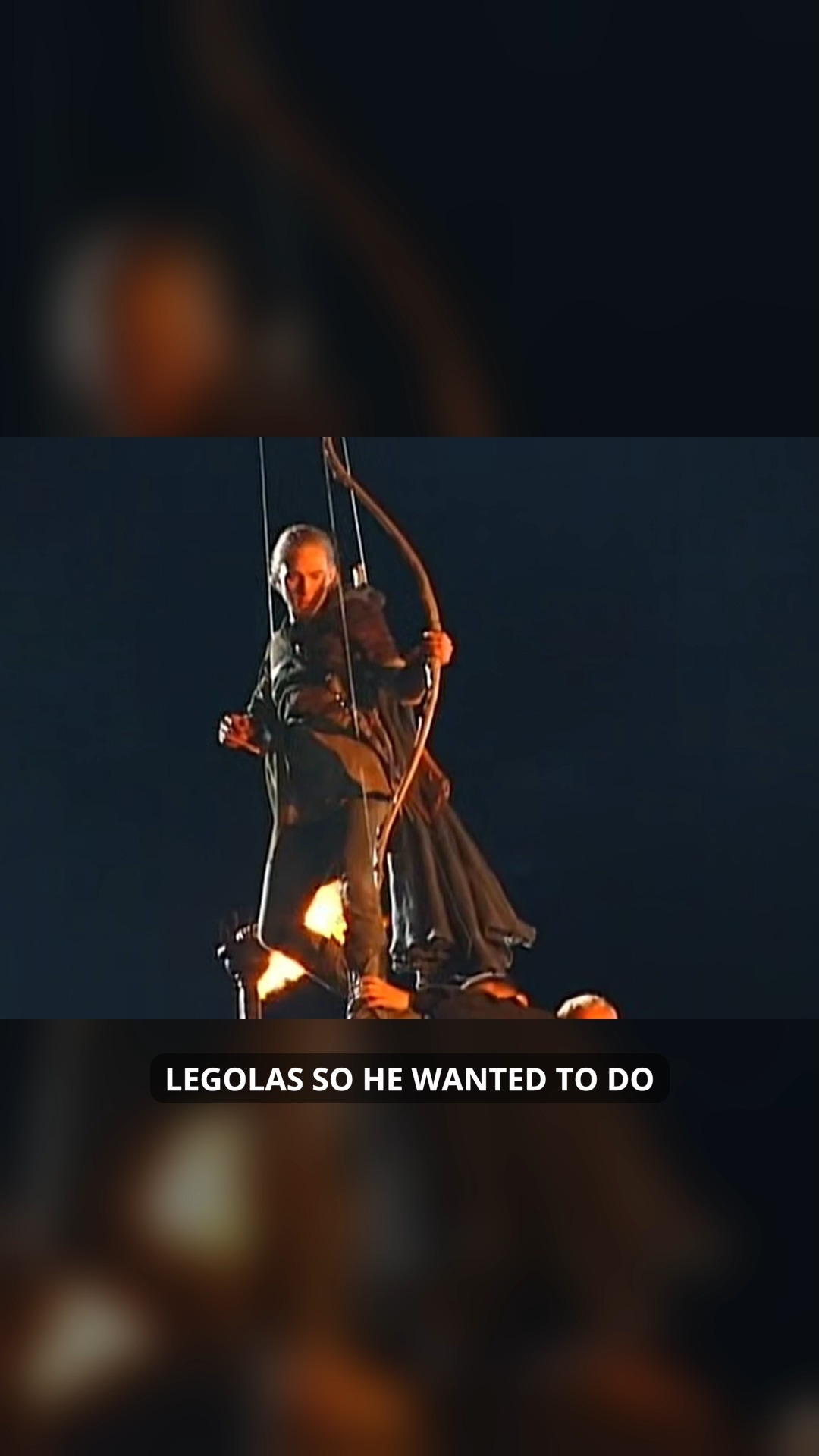 How this ICONIC scene with Legolas came to be! 🎥🧝‍♂️ In The Two Towers ...