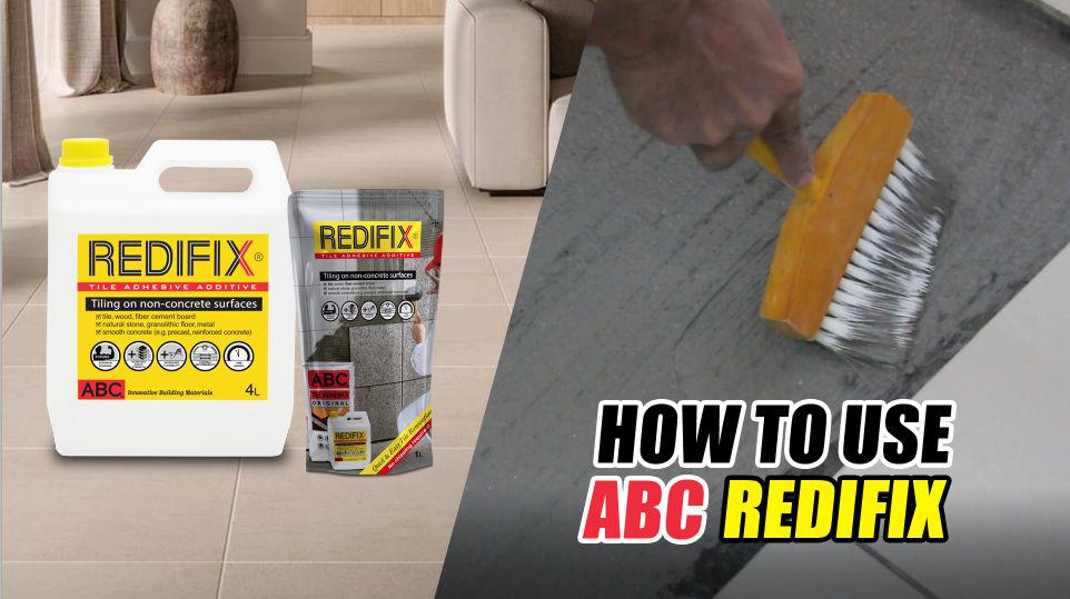 Make renovations as easy as ABC with 𝗥𝗘𝗗𝗜𝗙𝗜𝗫 + 𝗔𝗕𝗖 𝗧𝗶𝗹𝗲 𝗔𝗱𝗵𝗲𝘀𝗶𝘃𝗲 ...