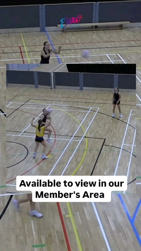 Quick feet, passing, catching and timing 💖💜 ⭐️ Timing so as one player ...