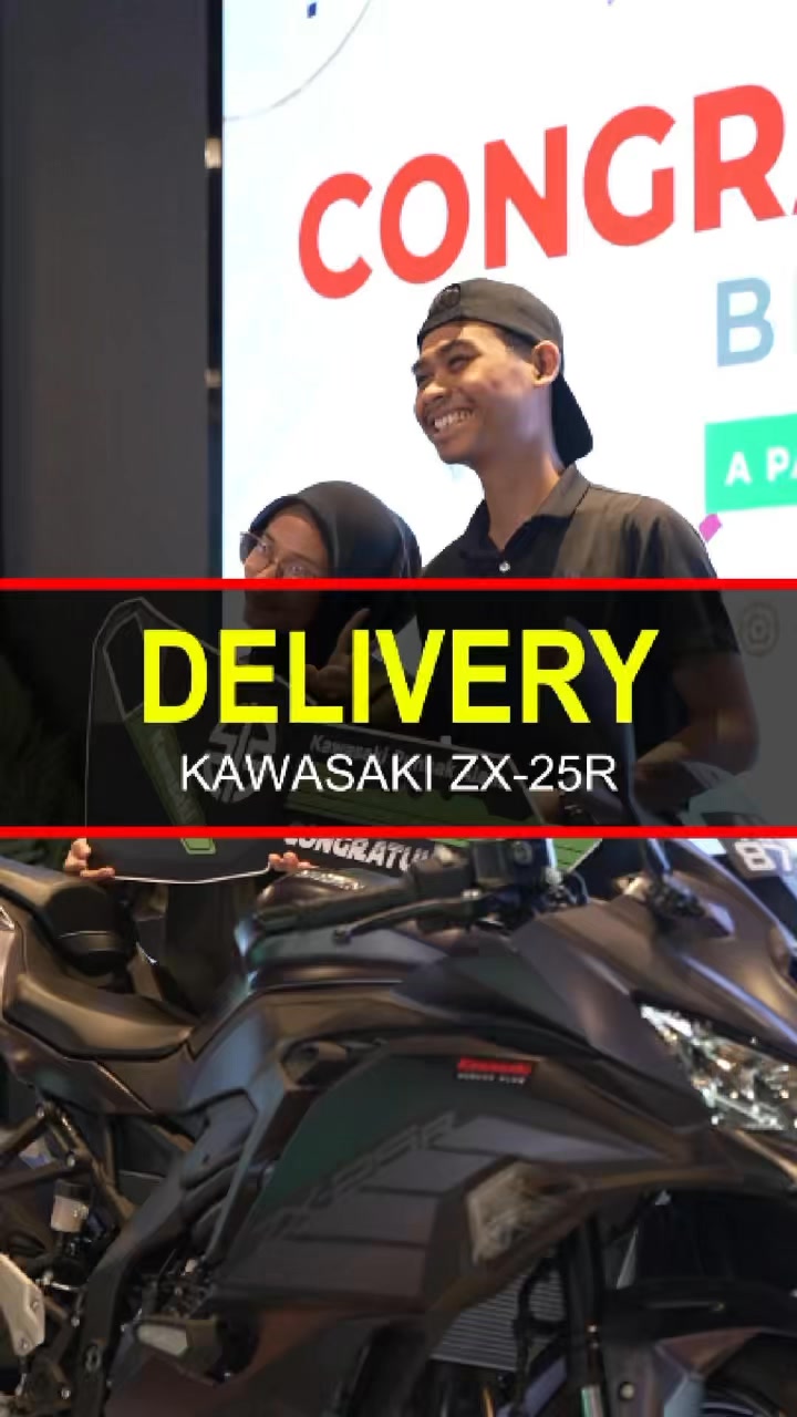 Thank you & congrats to the new owner ZX-25R — may every ride be