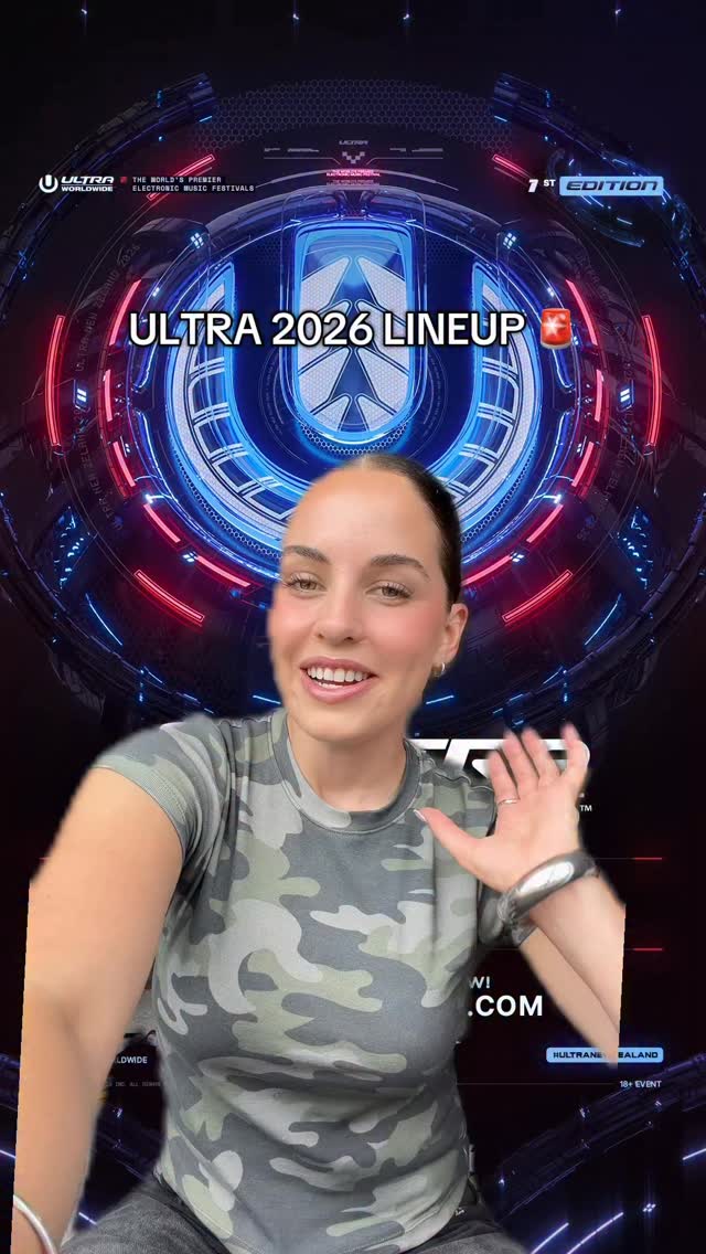 ULTRA PHASE ONE LINE UP☝🏼 a historical moment for electronic