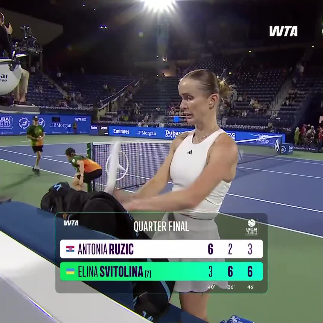 Watch the Match Highlights from Antonia Ruzic vs. Elina Svitolina ...