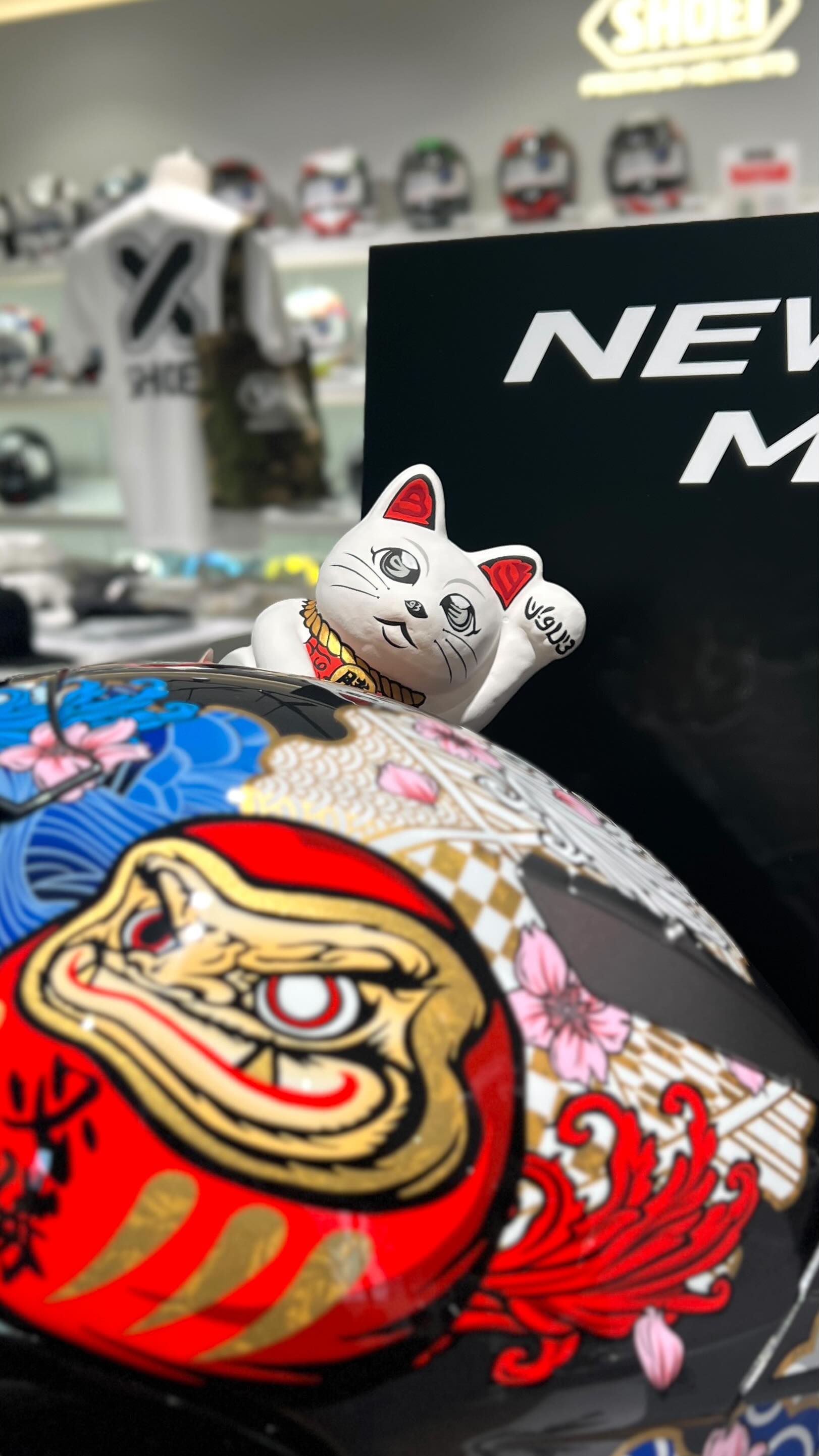 印染工房スギシタxSHOEI ヘルメットバッグ 朱雀 印染工房スギシタ