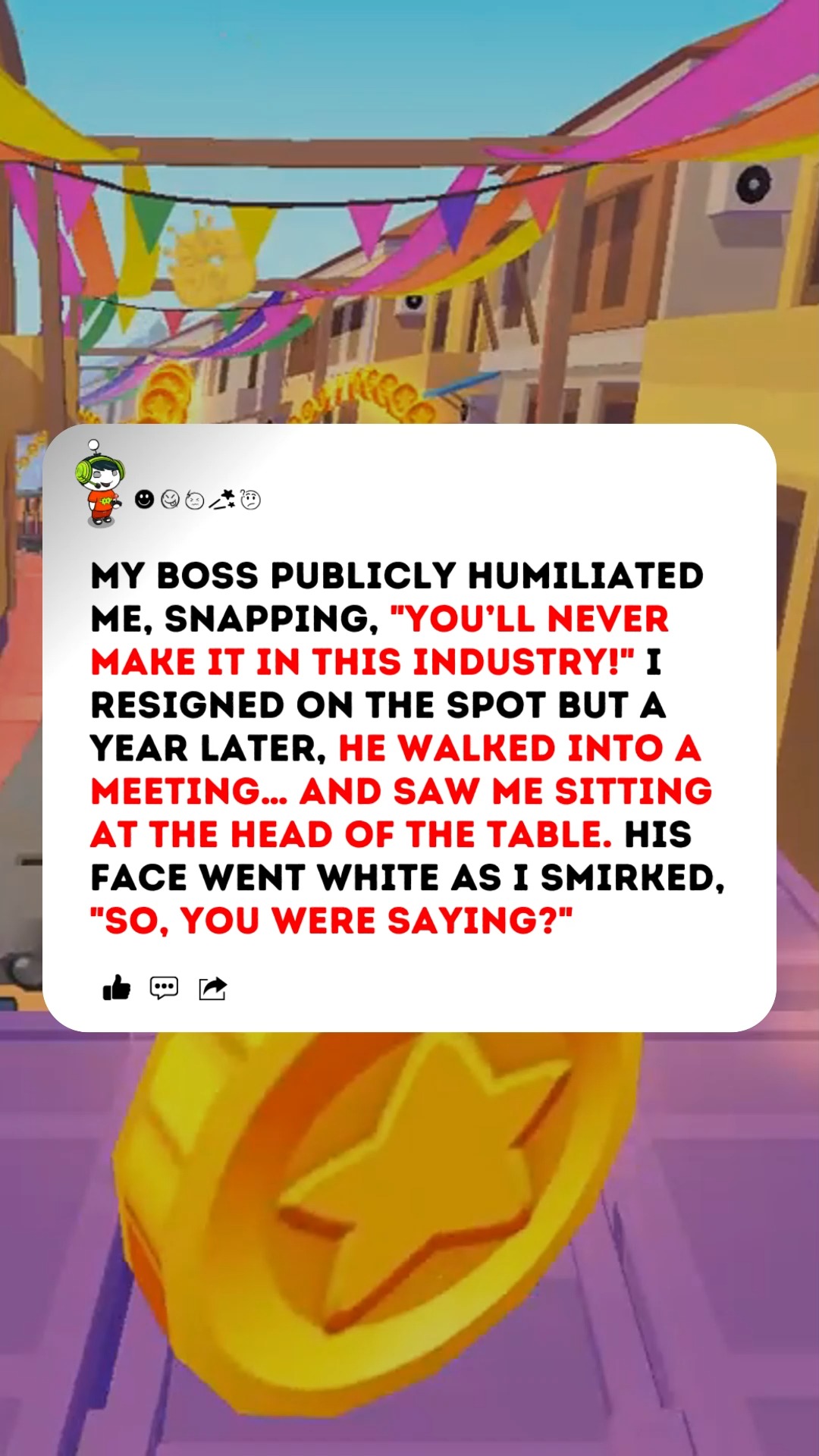 My Boss Publicly Humiliated Me, Snapping, 