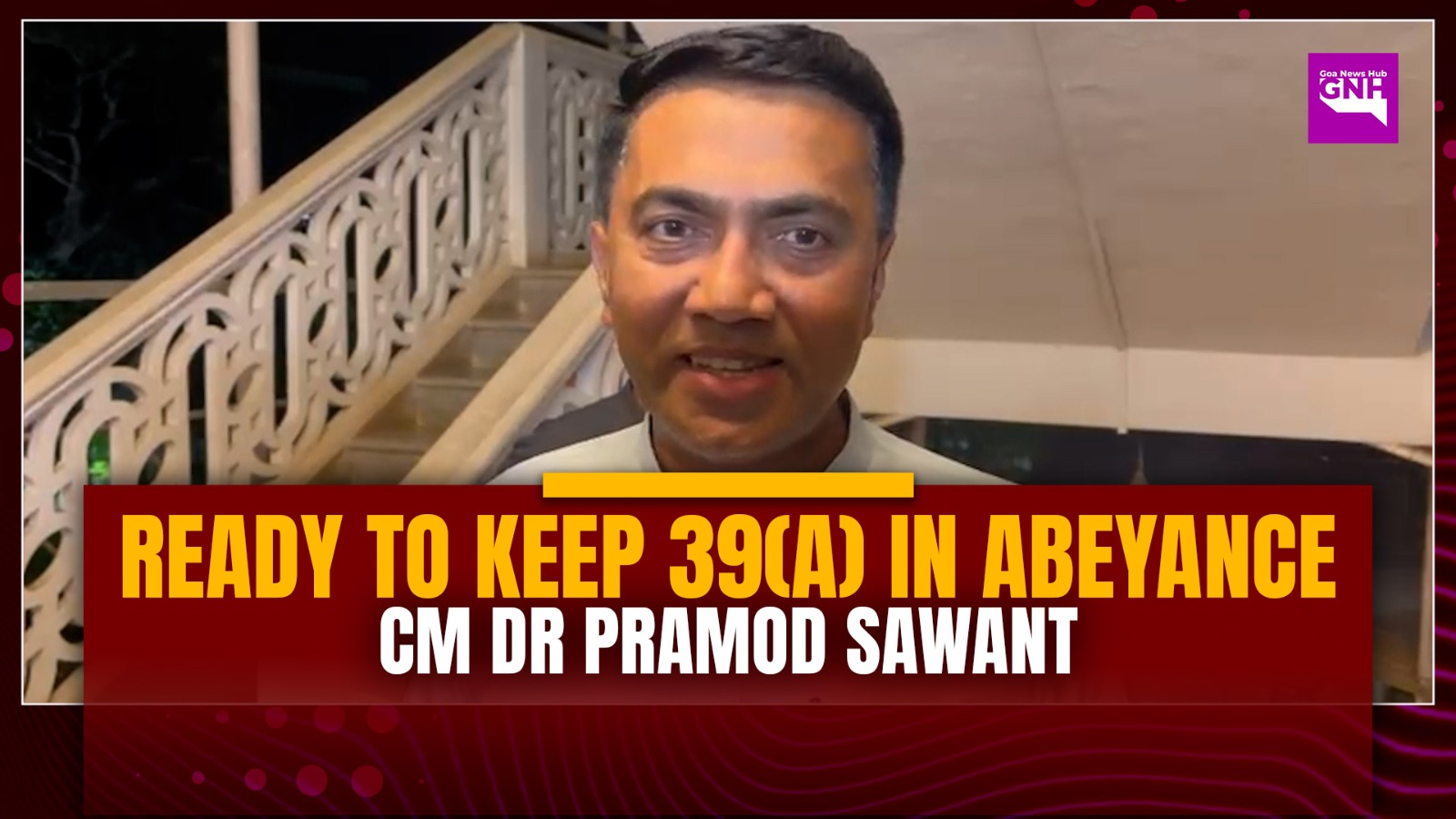 READY TO KEEP 39(A) IN ABEYANCE Viresh Borkar should call off the ...