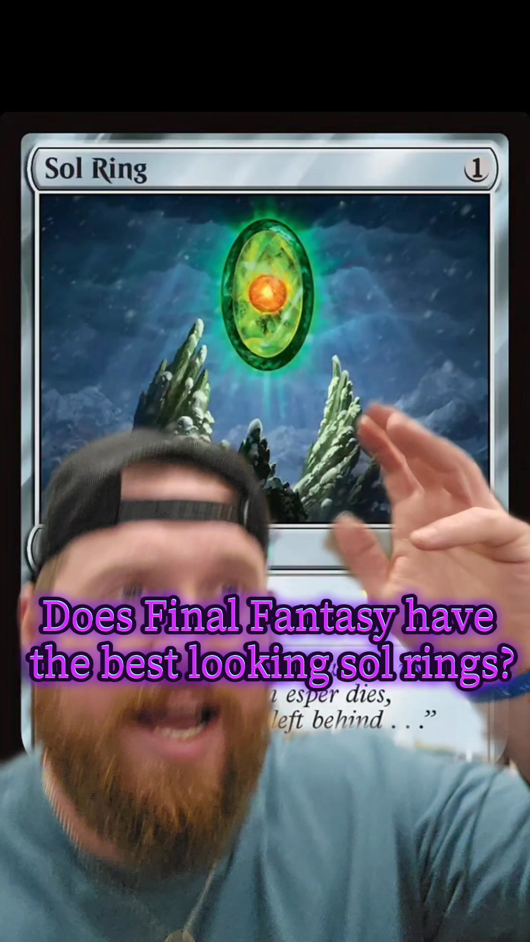 mtg sol ring final fantasy Amazon.com: Magic: The Gathering - - Extended Art the ring harnesses its stellar energy for an unfathomable purpose. Sol Ring #356 Prices |