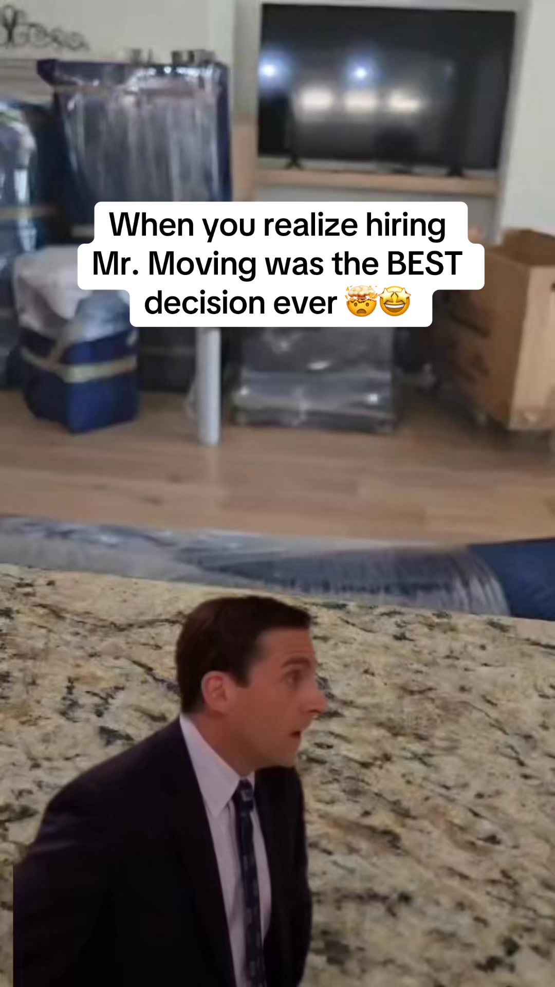 When the client just enjoys watching us do all the work 😎📦With Mr ...