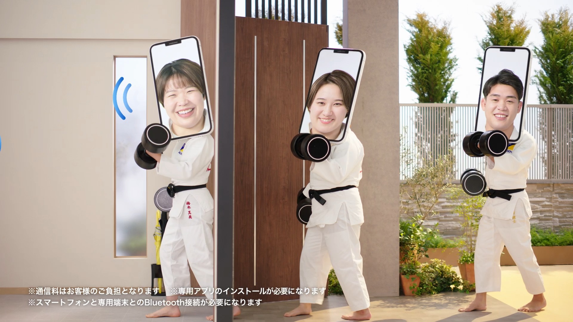 【公式】ALSOKテレビCM「なにできる？篇」30秒ver. | 4/1 新CM放送スタート📢 当社レスリング部の園田新選手、森川美和選手 ...