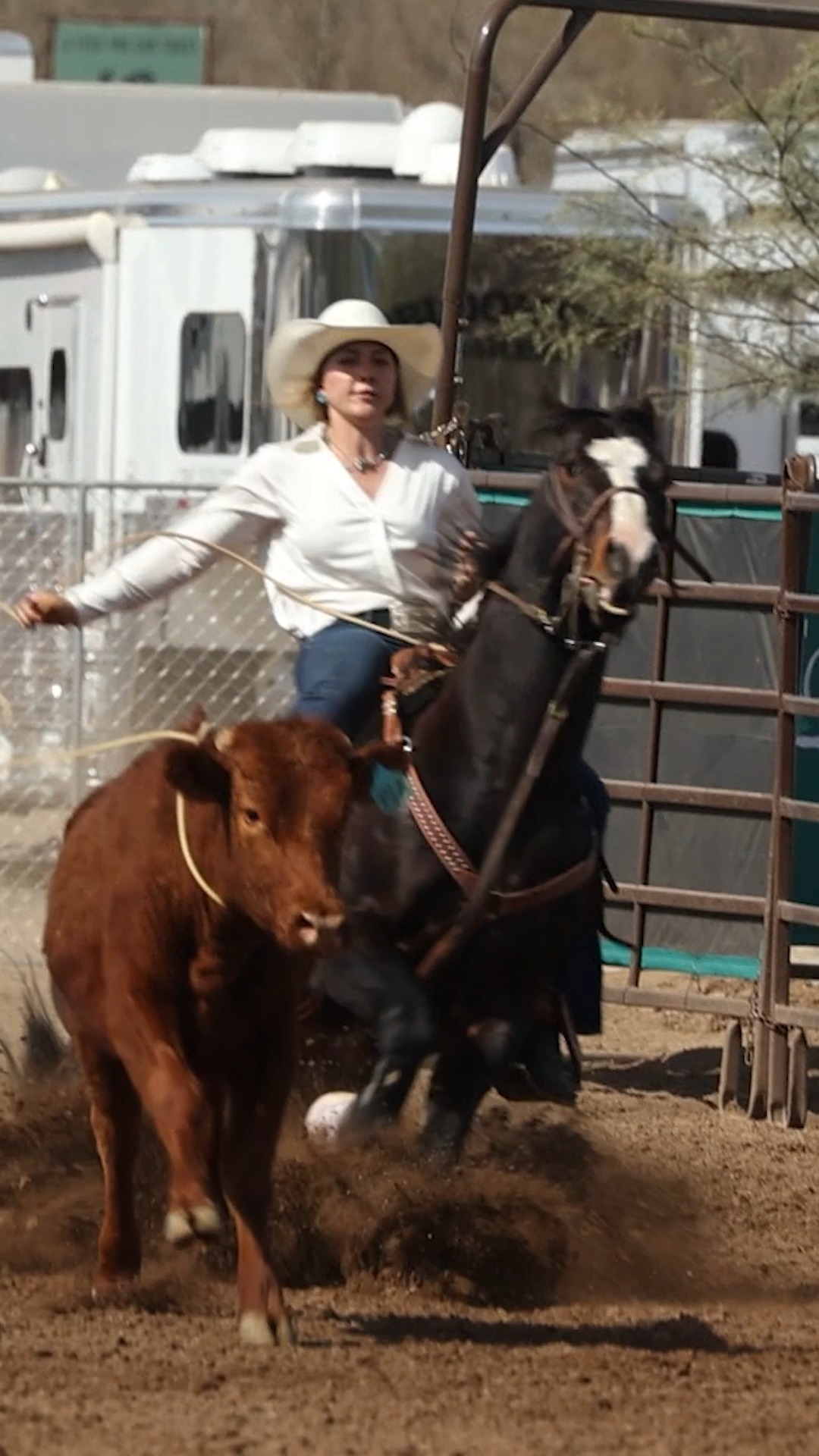 The Merck Animal Health Breakaway Roping, presented by Kimes Ranch, was ...