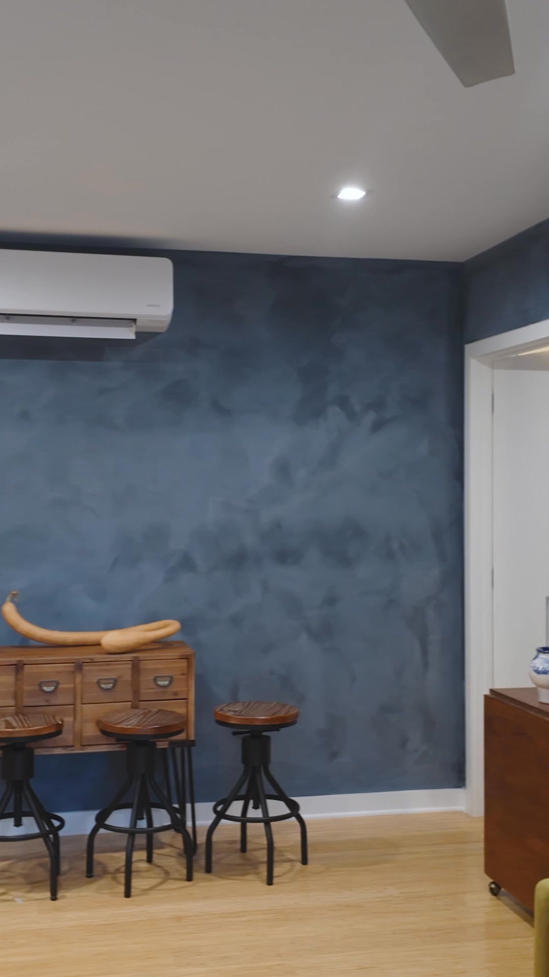 A quick before-and-after of a limewash project completed in Point ...