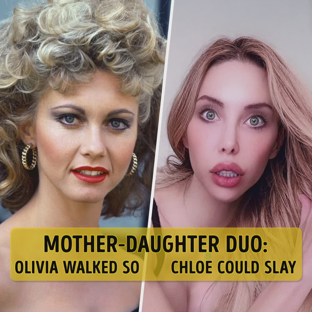 Mother-Daughter Duo: Olivia Walked So Chloe Could Slay Olivia Newton ...