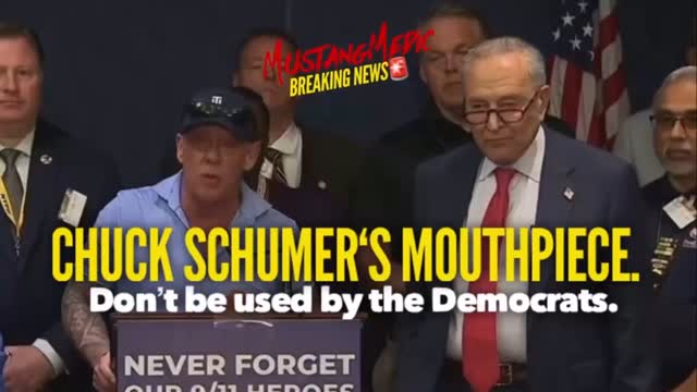 BREAKING NEWS🚨 Chuck Schumer is using a Firefighter to demean RFK Jr ...
