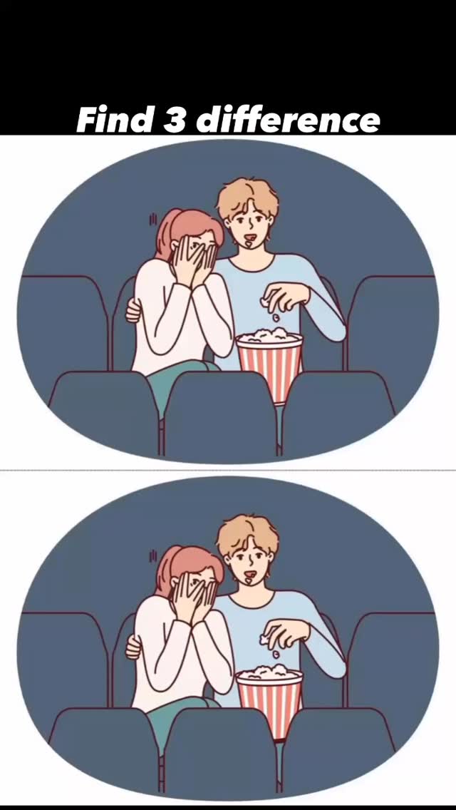 Something’s not quite the same between these two scenes—can you spot ...