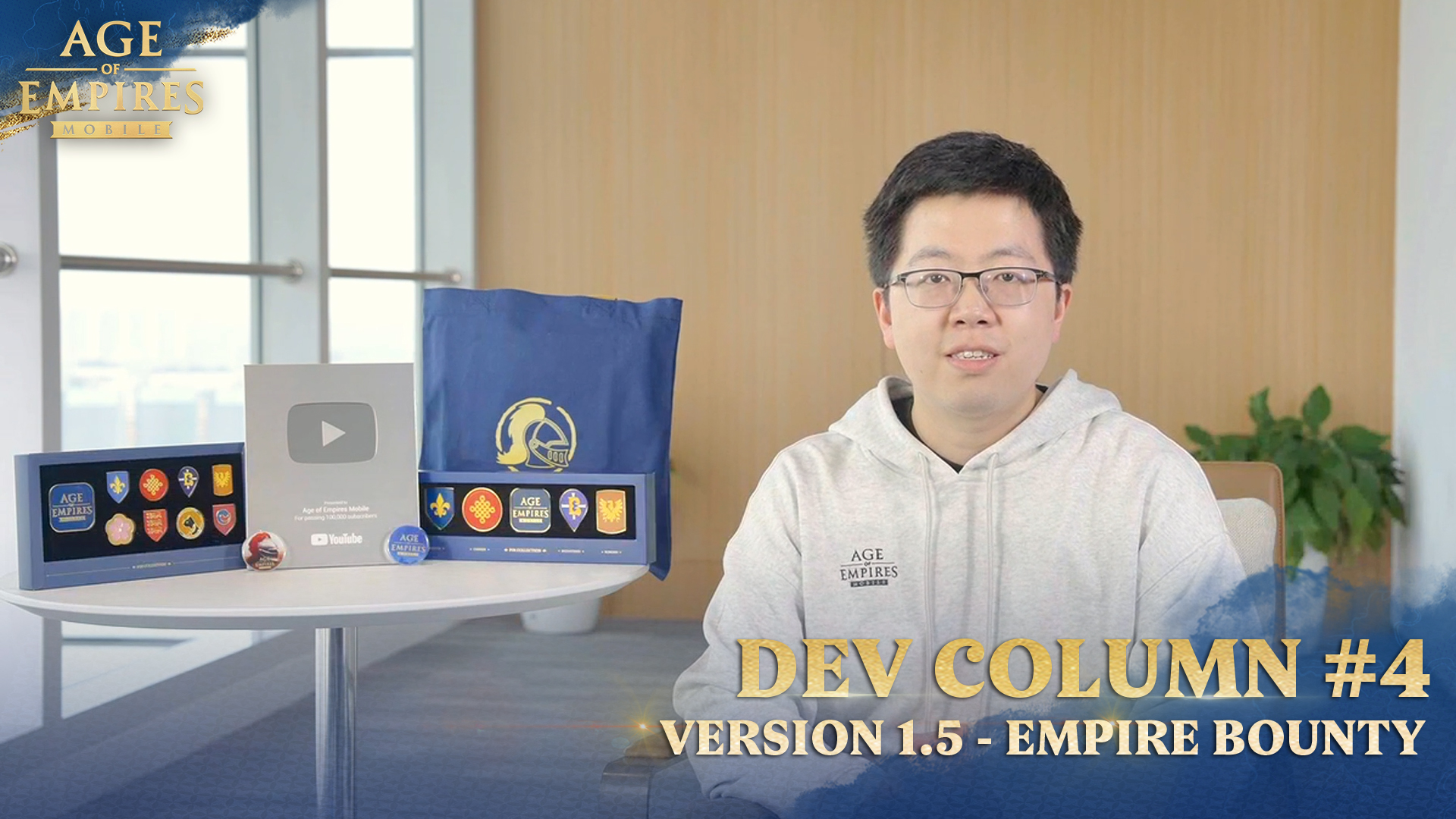 The Version 1.5 Dev Column video... - Age of Empires Mobile | Facebook