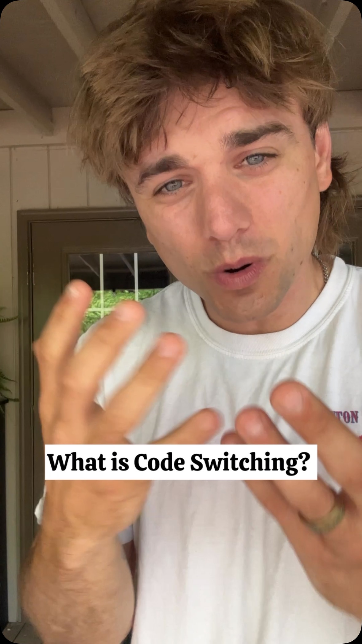 What is code switching? Code switching in ASL is when a person switches ...