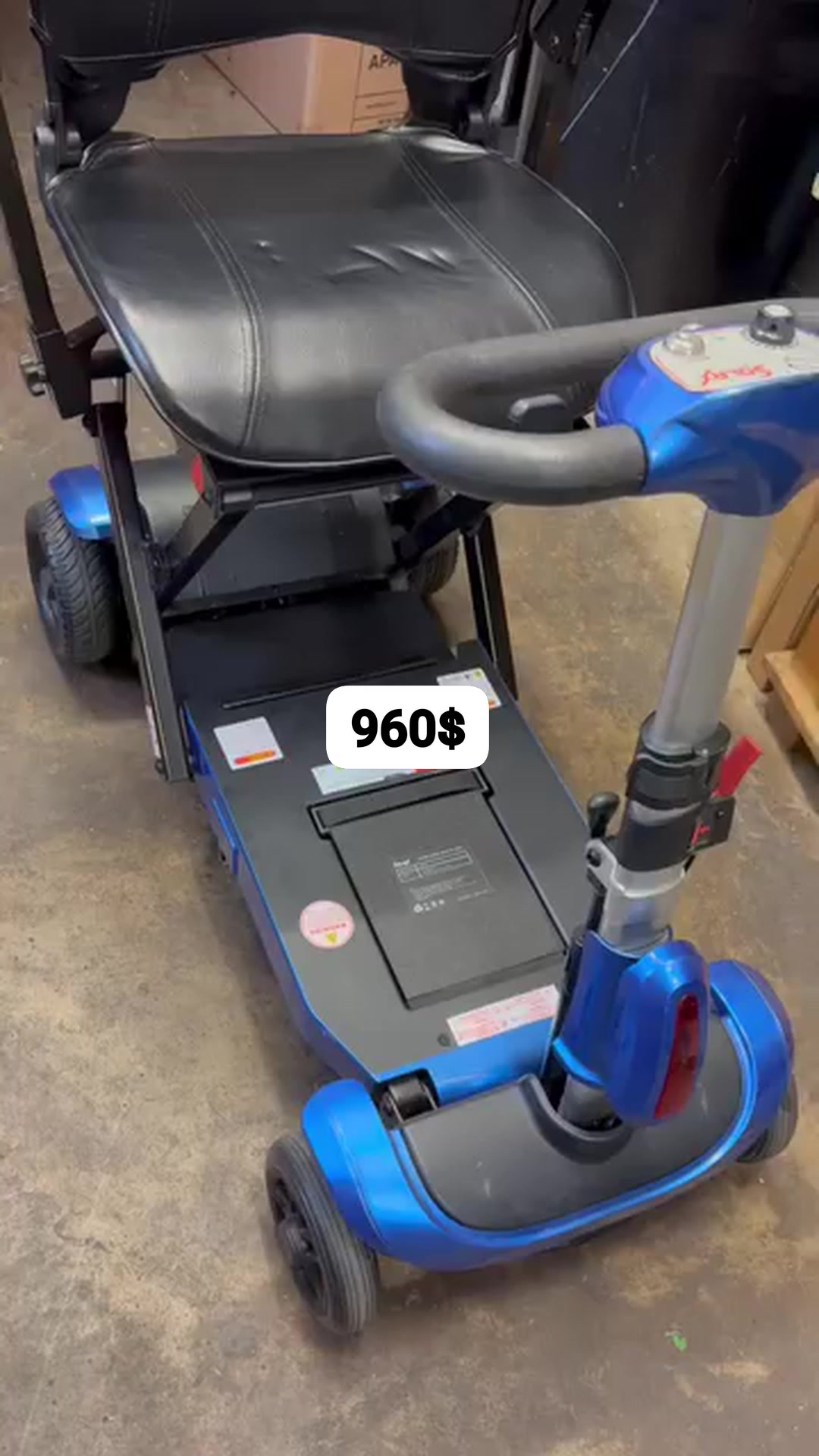 Absolutely! The mobility scooter is in excellent condition, perfect for ...