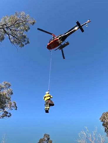 Firefighters secured! 👨‍🚒🚁 Check out this clip of our Remote Area ...